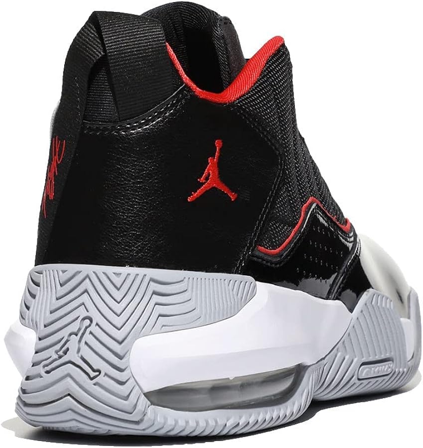 Jordan Stay Loyal 8.5 ブラック/レッド Amazon.com | Jordan Stay Loyal (Big Kid) Black/Chile Red/White
